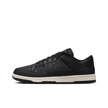 Nike Dunk Low Black Canvas