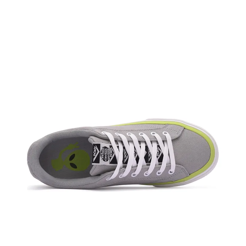 Pony Winner Skateboard Shoes Men Low Top Gray/Green-2