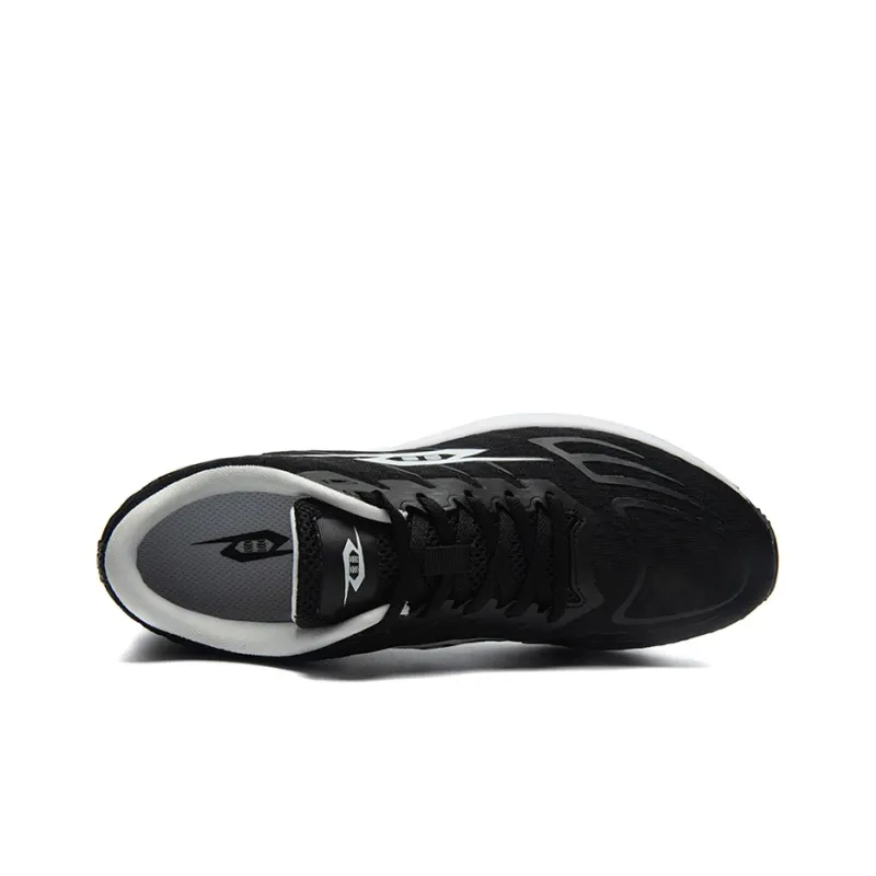 TANSHEZHE Dark Horse 1.0 Cushioning Abrasion Resistant Breathable Slip Resistant Low Top Running Shoes Unisex Black-2