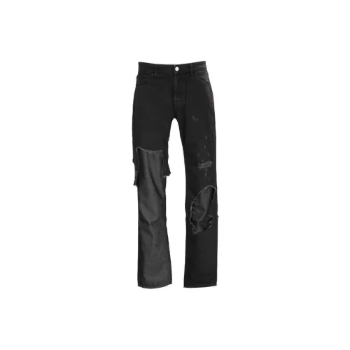 RAF SIMONS Jeans Men Dark Gray