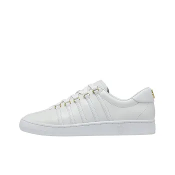 KSWISS Abrasion Resistant Low Top Skateboard Shoes Men's White