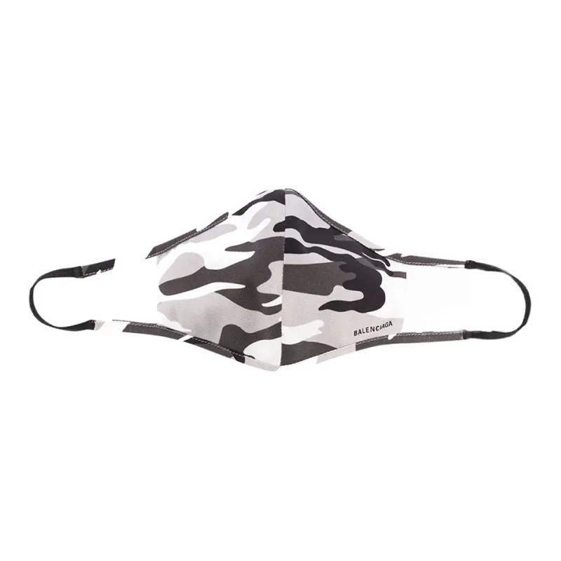 Balenciaga Face Mask Unisex Umber-0