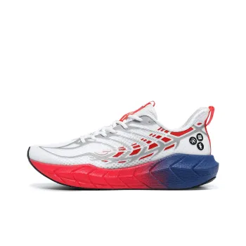 BMAI Expeditionary Force 4.0 Plus Low Top Running Shoes Men's White Blue Red