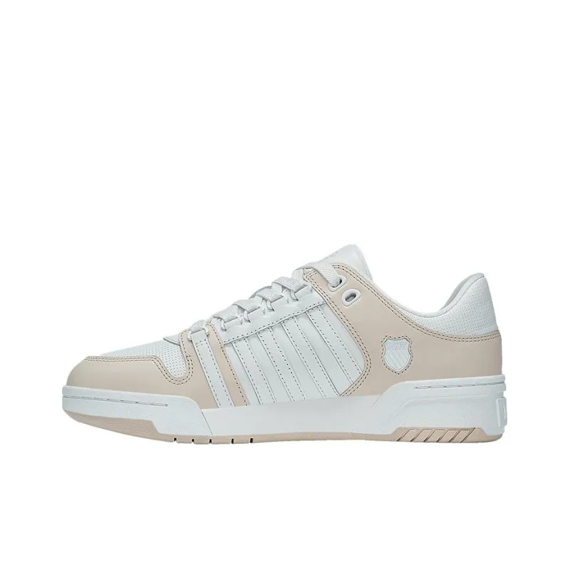 KSWISS Anti Slip Wear Resistant Low Top Skateboard Shoes Women's Graceful Pink-0