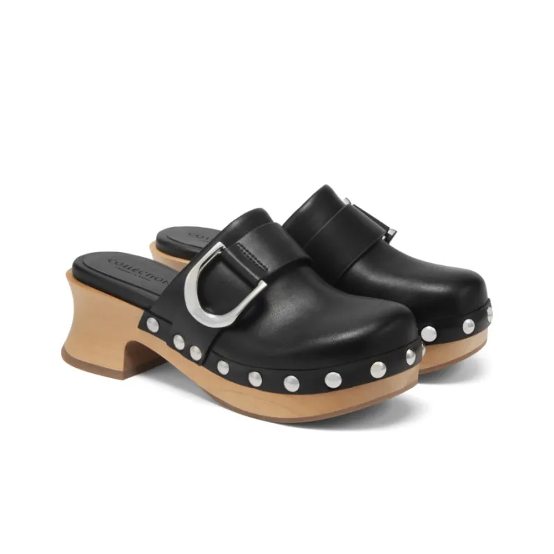 CHARLES&KEITH Small Ck Stylish Sandal 5cm Women's Black/Blue-1