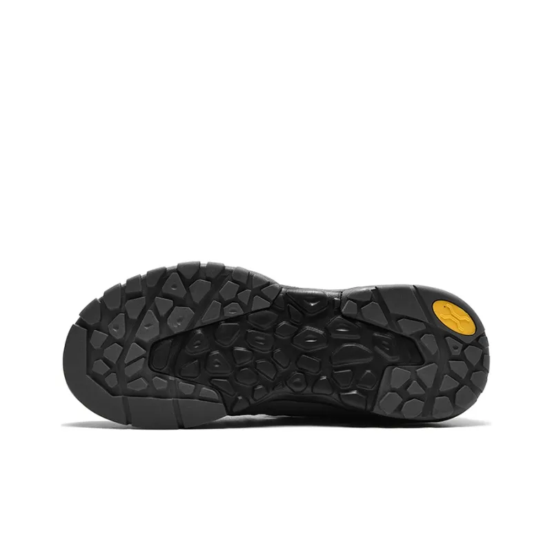 Jeep Cushioning Abrasion Resistant Lightweight Breathable Slip Resistant Low Top Outdoor Shoes Men's Black-4
