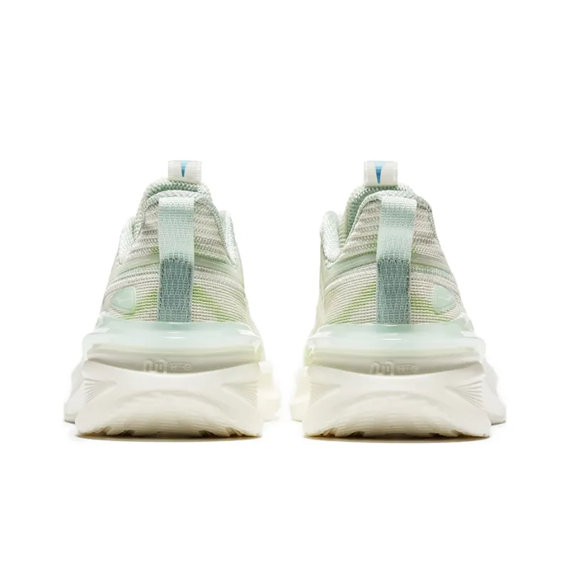 Erke Running Shoes Women's White Green-3