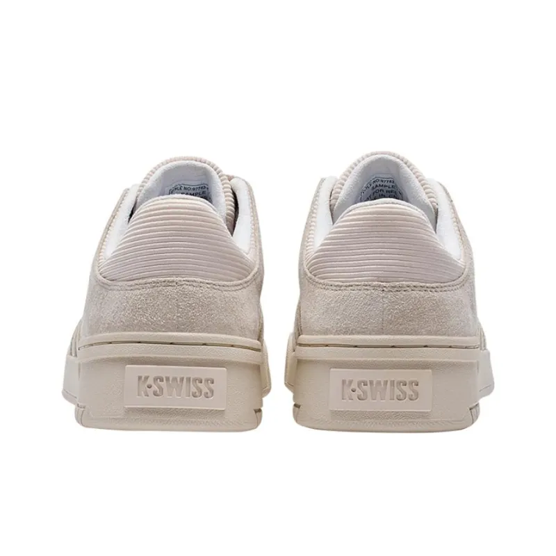 KSWISS Slip Resistant Shock Absorbers With Abrasion Resistant Properties Low Top Skateboard Shoes Women's Pink-4