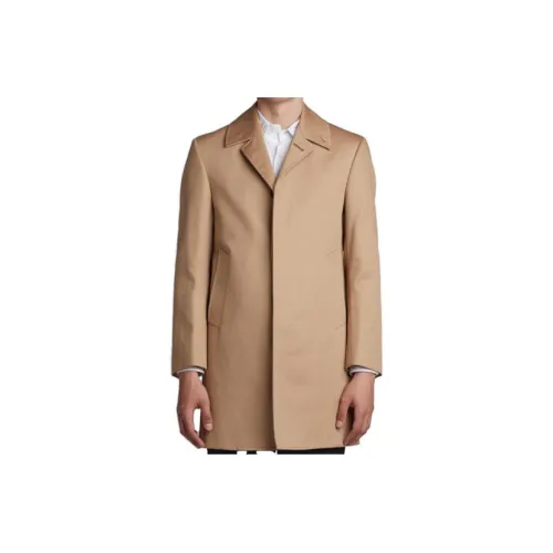 THOM BROWNE Coats Men Khaki