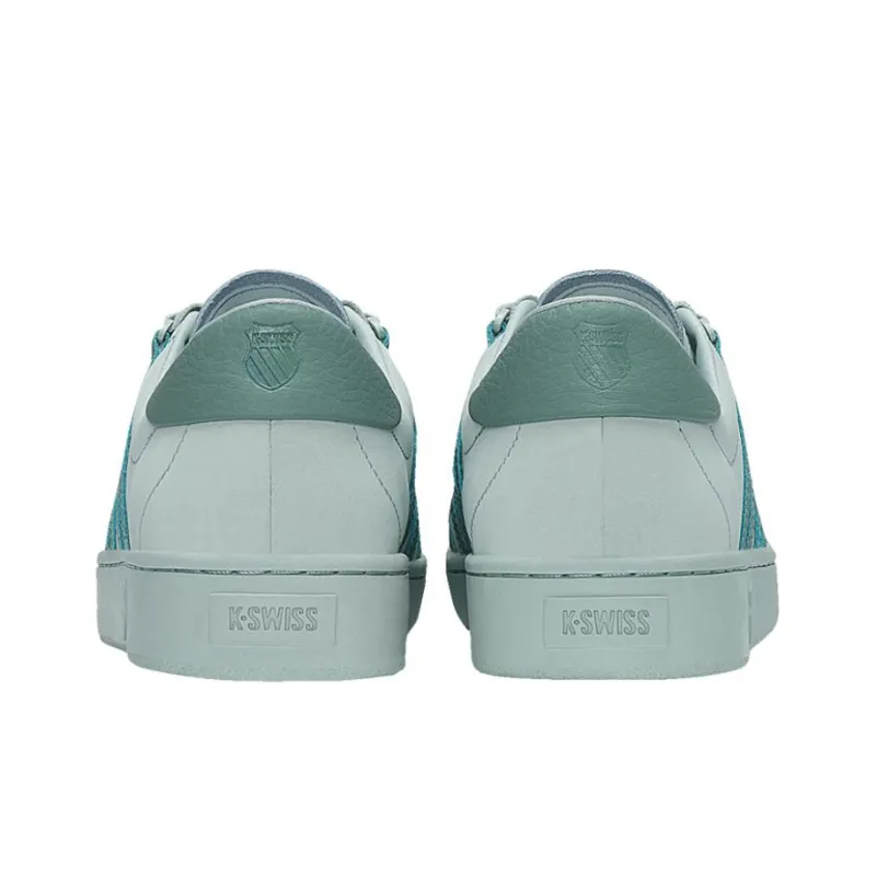 KSWISS Classic 66 Abrasion Resistant Low Top Skateboard Shoes Women's Light Cyan Green-4