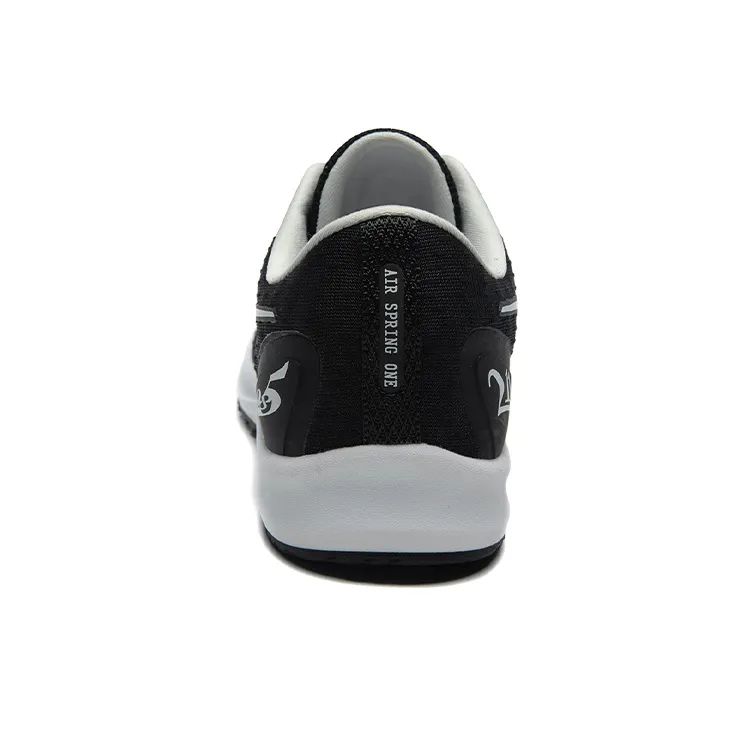 TANSHEZHE Dark Horse 1.0 Cushioning Abrasion Resistant Breathable Slip Resistant Low Top Running Shoes Unisex Black-3