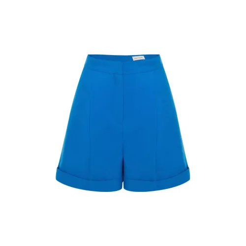 Alexander McQueen Casual Shorts Women's Blue