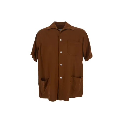 Maison Margiela Shirts Men Brown