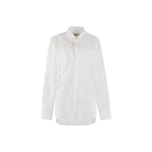 MSGM Shirts Women's White