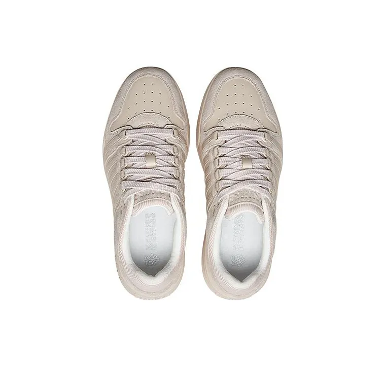 KSWISS Slip Resistant Shock Absorbers With Abrasion Resistant Properties Low Top Skateboard Shoes Women's Pink-3