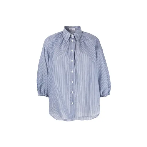 Brunello Cucinelli Shirts Women's Blue