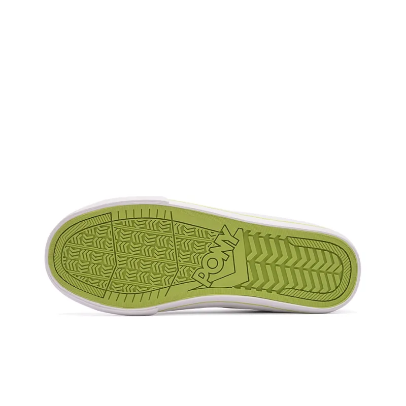Pony Winner Skateboard Shoes Men Low Top Gray/Green-4