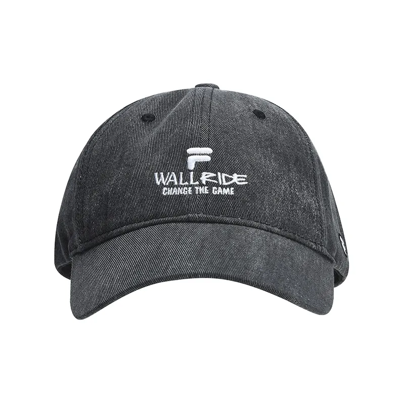 FILA FUSION Baseball Caps Unisex Pitch Black-1