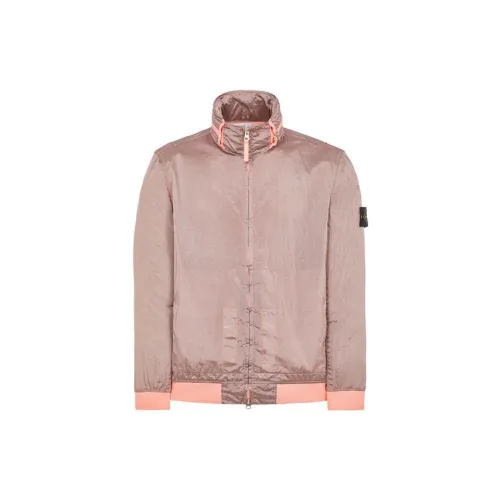 STONE ISLAND SS23 Nylon Meta Jackets Men Pink