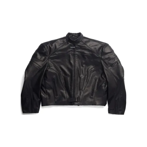 Balenciaga Jackets Men Black