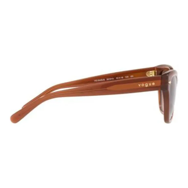 VOGUE Plate Frame Oval Glasses Women's-2