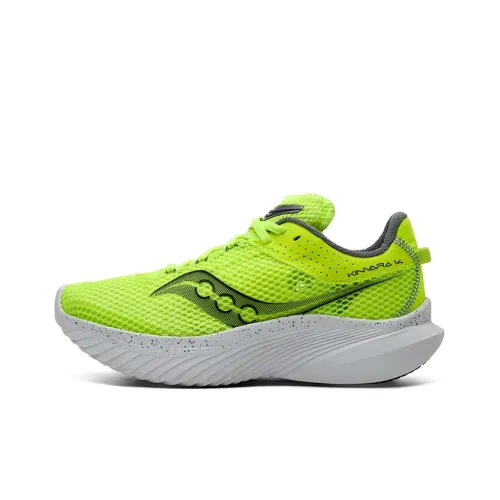 Saucony Kinvara 14 Running Shoes Women's Low-Top Yellow/Green