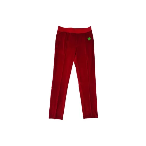 VERSACE Knitted Sweatpants Men Red