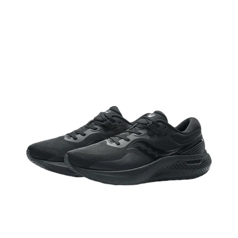 Saucony Surge 1 Cushioning, Slip Resistant, And Abrasion Resistant Low Top Running Shoes Unisex Black-2