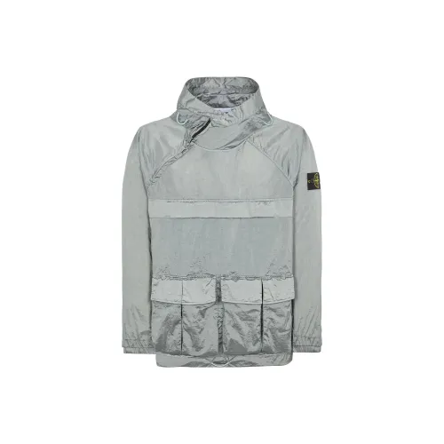 STONE ISLAND SS23 Nylon Meta Jackets Men Sky Color