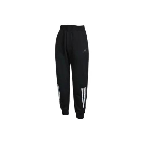 Adidas Knitted Sweatpants Women's Black