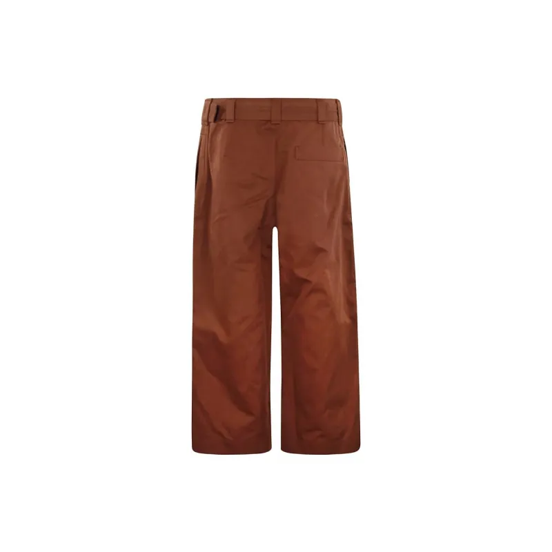 Lemaire Cropped Belted Pants-1