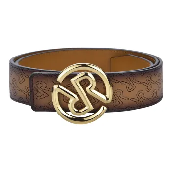 RARE Cow Leather Belts Men's Brown 3.5