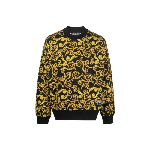 VERSACE JEANS COUTURE Graphic-print Long-sleeve Sweatshirt