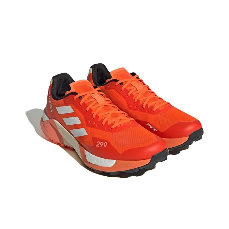 Adidas Terrex Agravic Ultra Trail 'Orange White'-2