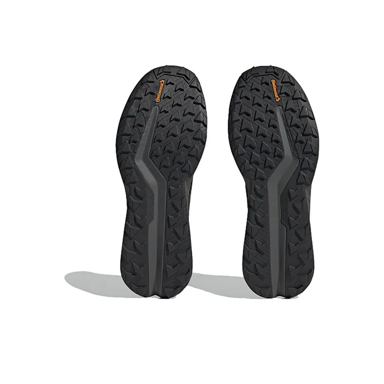 Adidas Terrex Soulstride Flow Trail Core Black Grey Impact Orange-5