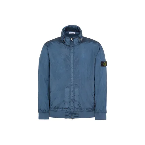 STONE ISLAND SS23 Nylon Meta Jackets Men Air Force Blue