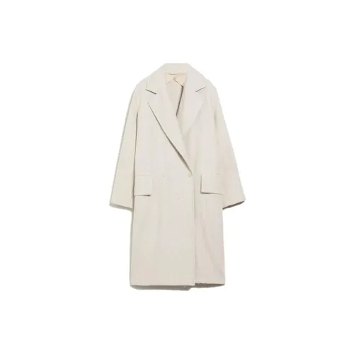 MaxMara Coats Women's Light Beige