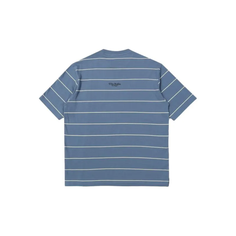 FILA T-Shirts Men Light Blue-1