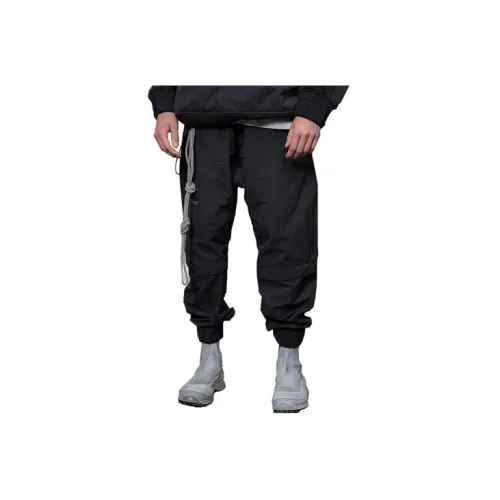 ISO.POETISM Knit Sweatpants Men Black