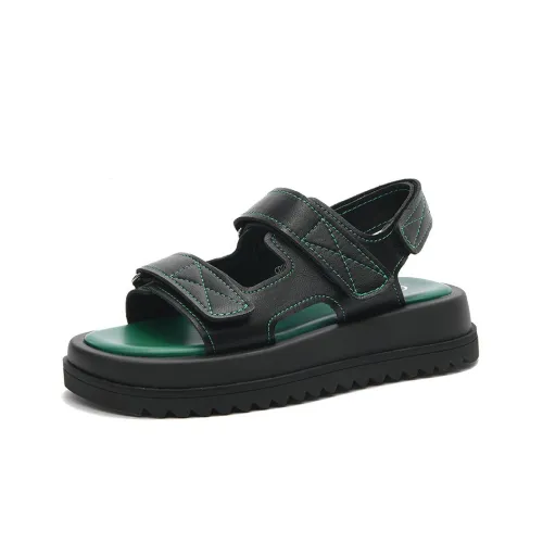 CAMEIDO Beach Sandals Women's Black