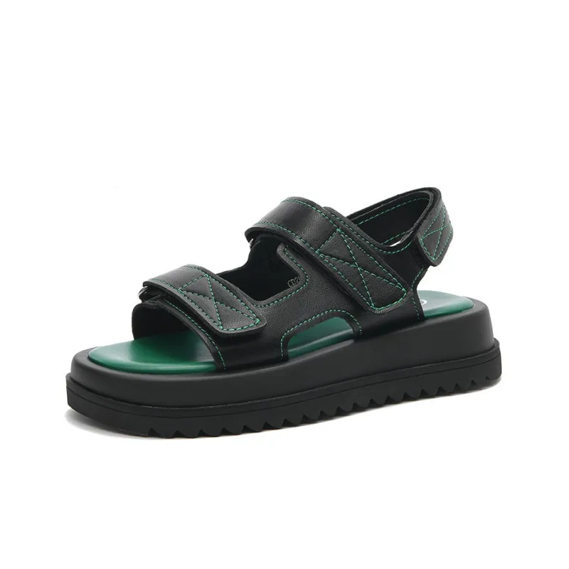 CAMEIDO Beach Sandals Women's Black-0