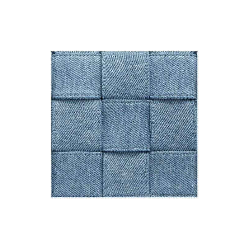 Bottega Veneta CASSETTE Cotton Tofu Bag, Shoulder Bag, Crossbody Bag Regular Women's Denim Blue-4