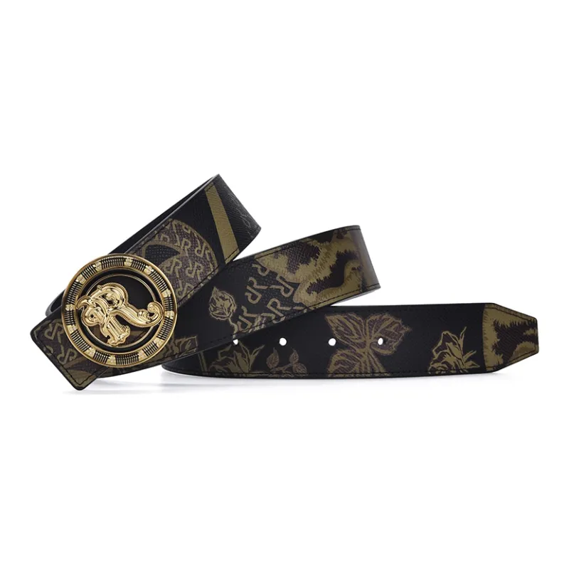 RARE Cow Leather Belts Men's Multicolor 3.5-1