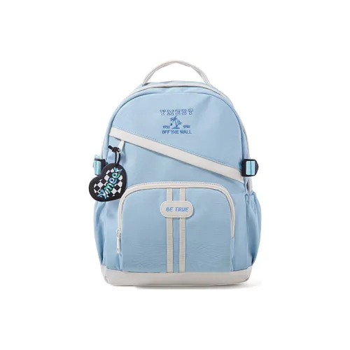Sound For Life Nylon Fabric Laptop Bag Travel Bag AllSaints Large Size Women's Blue