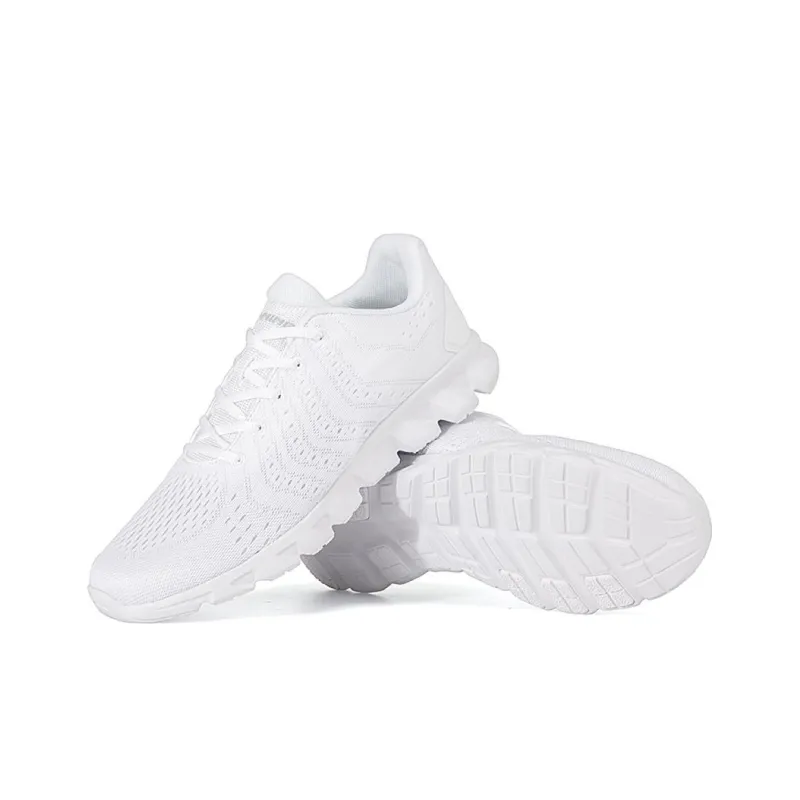 LiNing Shock Absorbers With Slip Resistant And Abrasion Resistant Properties Low Top Running Shoes Men's White-3