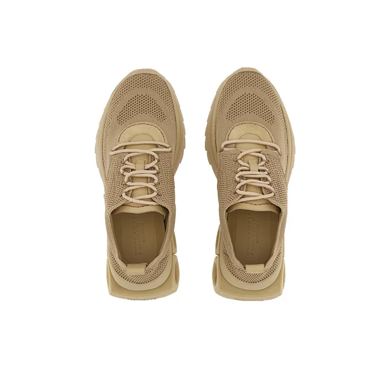 FERRAGAMO Knitted Running Sneakers-3