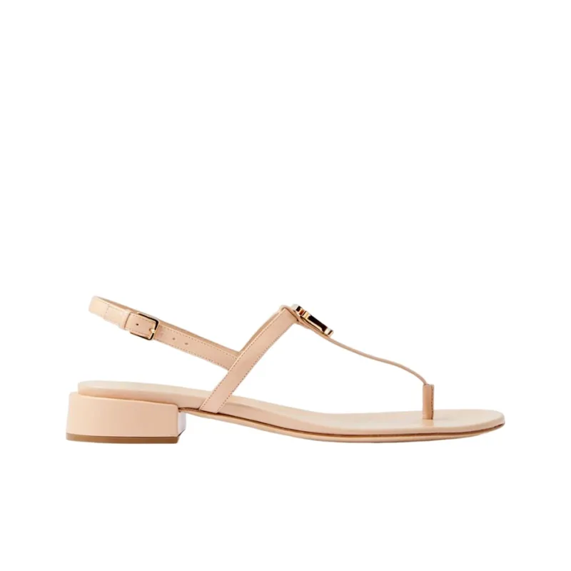 Burberry Monogram Stylish Sandal Women's Light Nude-1