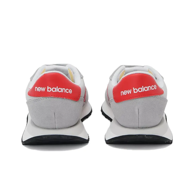 New Balance 237 Concrete Grey Matter True Red-4