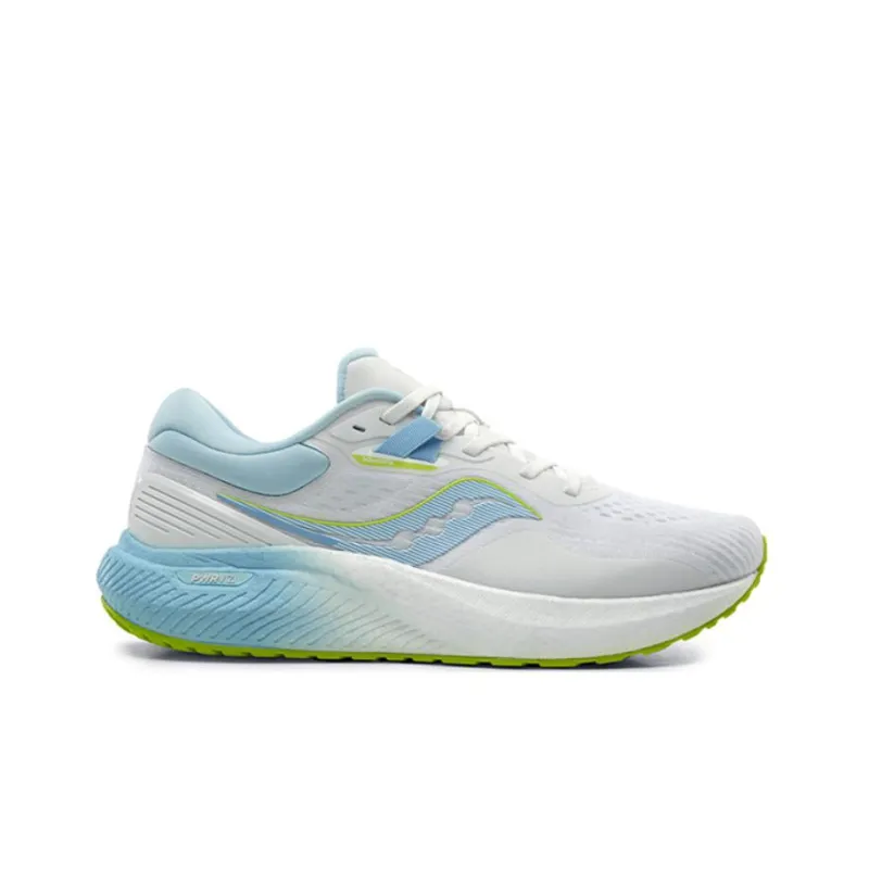 Saucony Surge 1 Cushioning Anti Slip And Wear Resistant Low Top Casual Running Shoes Men's White Blue Green-1