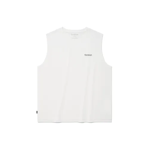 COVERNAT Tank Tops Unisex White